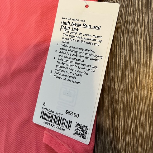 ❌SOLD❌ Lululemon high neck tee - Picture 3 of 6